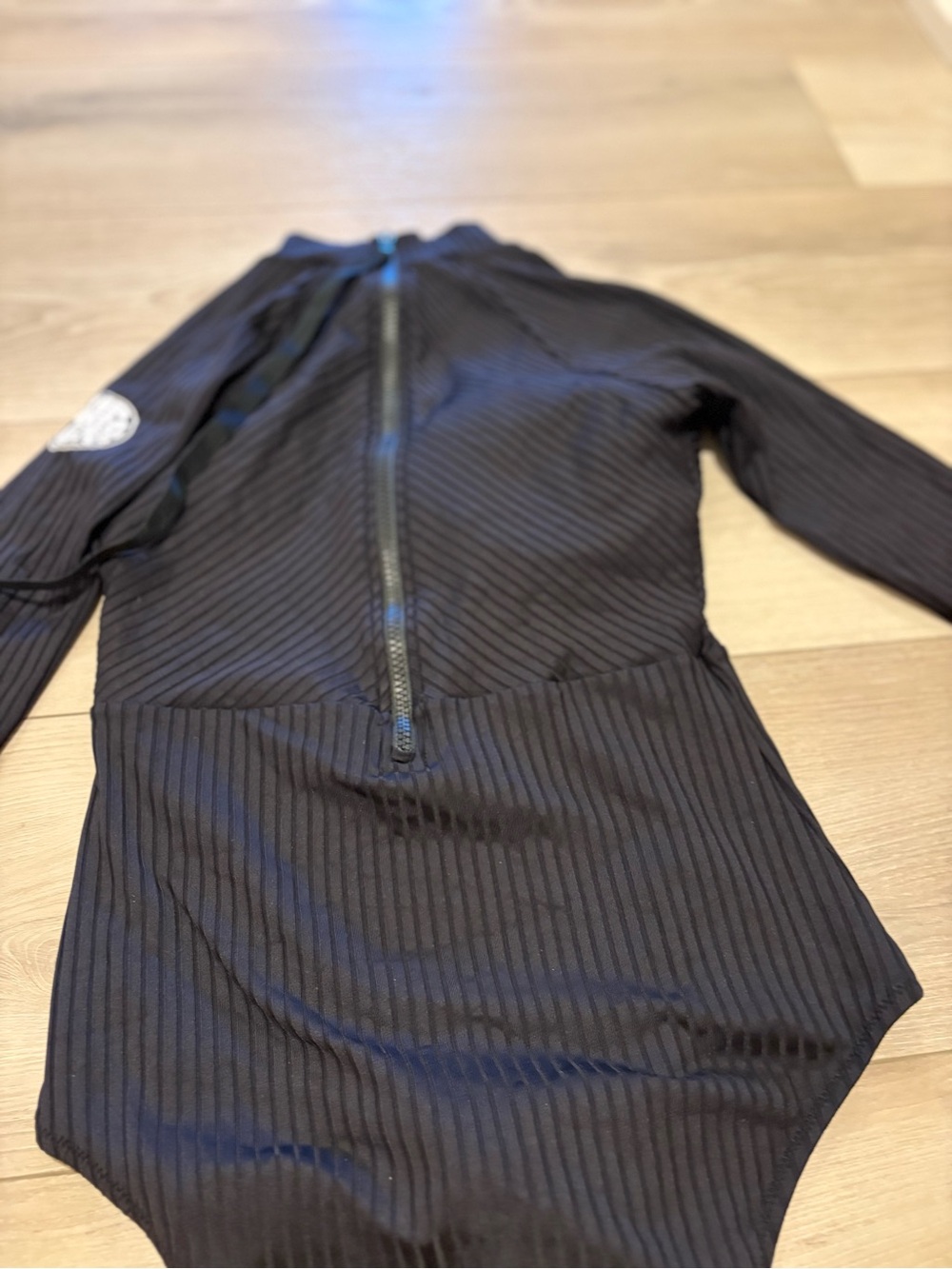 Rip Curl Black Long Sleeve One-Piece Swimsuit - Picture 11 of 13